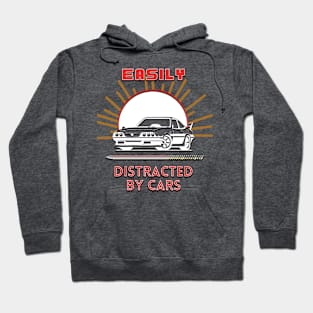 Easily distracted by cars Hoodie